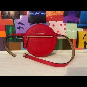 Michael Kors Red Crossbody Bag